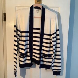 Striped cardigan